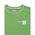thumbnail image 2 of Garanimals Toddler Boys Slub Jersey Pocket Tee with Short Sleeves, Sizes 18M-5T, 2 of 3