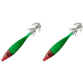 thumbnail image 1 of Señuelos de cebo de pesca Simulación realista suave con anzuelo de calamar (estilo E), 1 of 2