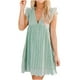 thumbnail image 2 of ICHUANYI Clearance Fashion Womens Solid Summer Sleeveless V-Neck Casual Hollow Out Zipper Patchwork Pocket Jumpsuit Romper(Green, XXL) ICHUANYI WER2023080711534, 2 of 5