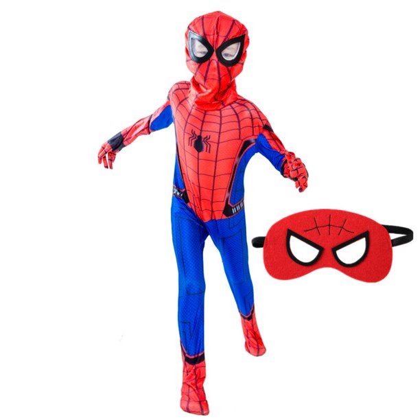 Disfraz de Capitán América para niños y niñas, mono de superhéroe, escudo y guantes, disfraz muscular de Halloween xuanjing unisex