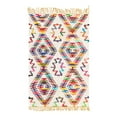 thumbnail image 3 of Unique Loom Chindi Trellis Collection Area Rug - Aztec (4' 1" x 6' 1" Rectangle Multi/Blue), 3 of 7