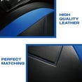 thumbnail image 5 of Skechers Sport Leather Car Seat Cover – Full Set Premium Comfort, Breathable Design, Universal Fit for Cars, SUVs, and Trucks - Blue, 5 of 10