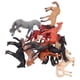 thumbnail image 4 of FELTECHELECTR 12 figuras de caballos adorables, interesantes figuras de caballos, juguetes decorativos, caballos, suministros para niños., 4 of 7