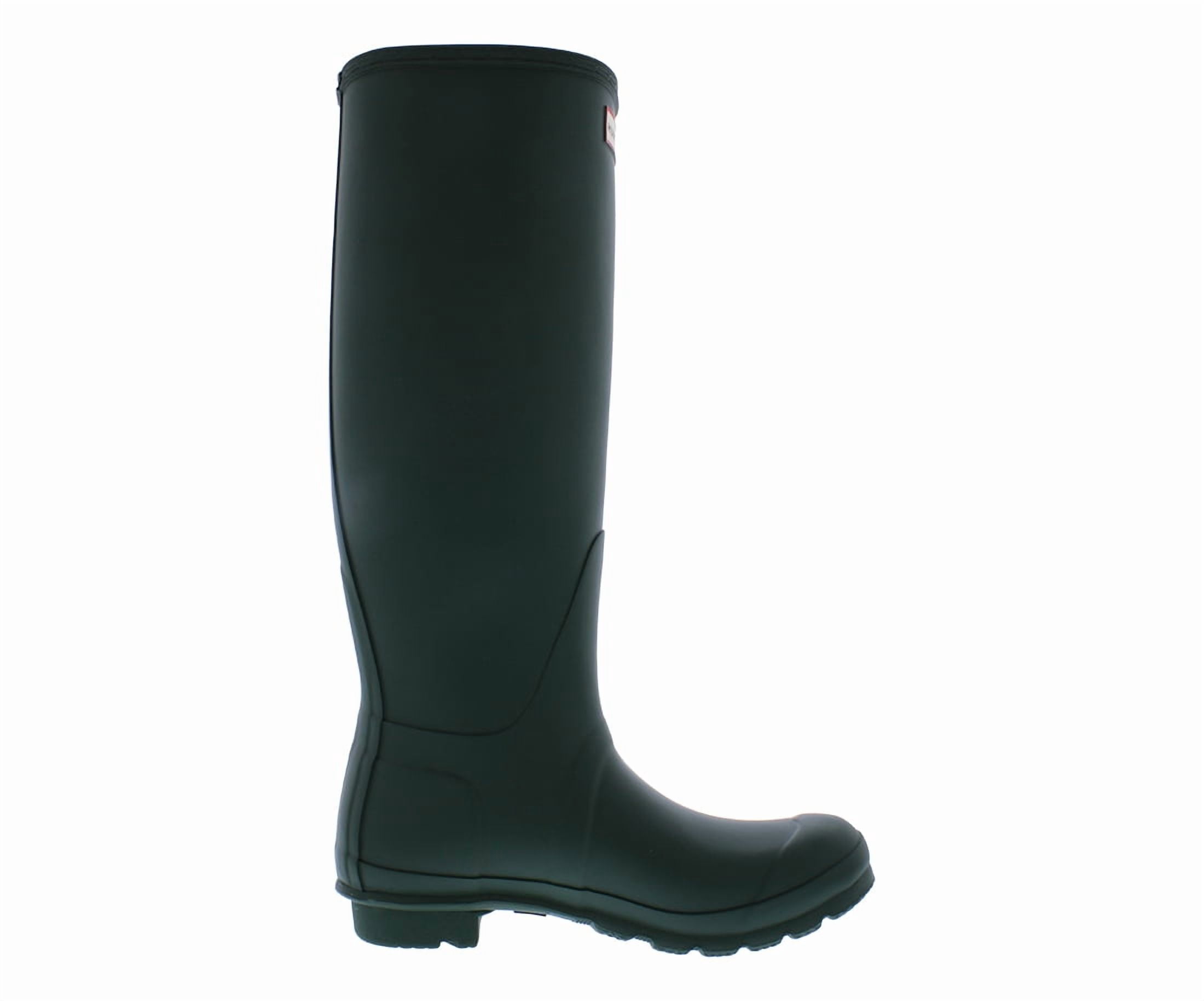Hunter Original Tall Rain Boot Womens Shoes Size 7, Color: Hunter Green