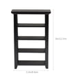 thumbnail image 3 of Miangastore Mini Wooden Bookcase Simulation Book Shelf Mini House Furnishing Supply, 3 of 8