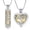 Gold-2pc, variant on Tree of Life Urn Necklace for Ashes Cremation Jewelry with Hollow Vial Cylinder Keepsake Memorial Lockets Ashes Holder for Women Men Pet