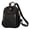 Black, variant on Mini Backpack Purse for Women Side Pocket Travel Daypack Mini Bookbag for Daily College Students Shopping Work Brown