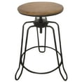thumbnail image 1 of hometrends Adjustable-Height Spin Stool, 1 of 1