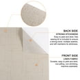 thumbnail image 4 of Parche de reparación de tela Uxcell 7.8"x11.8" parche autoadhesivo de lino fino para sofá, ropa, cojín, almohada, beige, 4 of 6