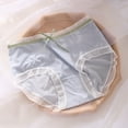 thumbnail image 3 of HVOBTTY Breathable Panties for Women, Womens Underwear, Women's Lace Underwear Traceless Underwear Female Blue, L, 3 of 5