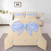 Castle Fairy Kawaii Vintage Queen Comforter Set,Dreamy Princess Bedding Comforter Set