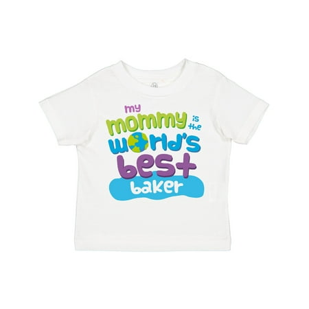 

Inktastic Baker Mom Quote Childs Gift Toddler Boy or Toddler Girl T-Shirt