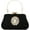 Black, variant on Glitter Clutch Purses For Women Pleated Diamond Evening Handbag For Bridal Wedding Party With Rhinestone Bag