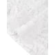 thumbnail image 5 of INSPIRAR CHIC Top de Mujer Sin Mangas de Encaje Floral con Escote en V Profundo, Top Corto de Cami Transparente S Blanco, 5 of 6