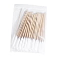 thumbnail image 1 of 100 bastoncillos limpiadores de oídos para perros, punta única, alcance extendido, portátiles, profesionales y cómodos para cuidado de los oídos de 15 cm, 1 of 10