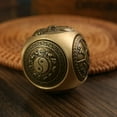 thumbnail image 5 of HAOANBrass Hexagonal Ball Spinner  Luxurious Hand Fidget for Stress Relief and Focus Enhancement B, 5 of 5