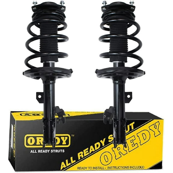 OREDY Pair Front Struts w/ Coil Spring Assembly for 2007-2011 Toyota Camry 2006-2008 Solara 2006-2012 Avalon 2007-2009 Lexus ES350 - 172308 172307