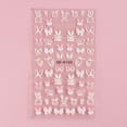 thumbnail image 3 of Calcomanías de uñas en relieve 5D Flor Animal Calcomanía tallada geométrica Perfecl 5D-K150, 3 of 6