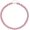 Pink, variant on Men's Baseball Glitter Athlete Necklace - Fashionable sports accessories for competitive athletes