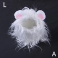 thumbnail image 1 of PFDDRW CAT LION CLOTHES HAIR FUNNY Pet MANE WIG Headgear Hat E COSTUM UP DRESS, 1 of 8
