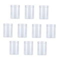 thumbnail image 4 of OUNONA 10Pcs Round Plastic Container With Lids Airtight Cookie Jars For Home Use 4.32X3.34X4.32In, 4 of 8