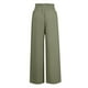 thumbnail image 2 of WILLBEST Pantalones Casuales Clásicos de Otoño para Mujer, de Talla Grande, con Pierna Ancha, Transpirables, de Viaje, de Cintura Alta, Lisos, Holgados, de Lino, para Mayor Comodidad y Estilo. XXXL, 2 of 3