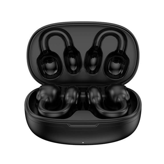 Wireless Earbuds Bluetooth Headphones 80hrs Playback Ear Buds Power Display with Noise Canceling Mic Headsets for Sports/Workout/Running(Black)