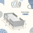 thumbnail image 3 of Dream On Me Osko Convertible Toddler Bed, 3 of 8