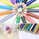 thumbnail image 5 of Lápices de colores Juego de lápices de colores Kit de dibujo de bocetos con bolsa enrollable portátil Bolsa de lona Estuche Sacapuntas incluido Ideal para adultos y niños (72 colores) JFHHH pequeña, 5 of 5
