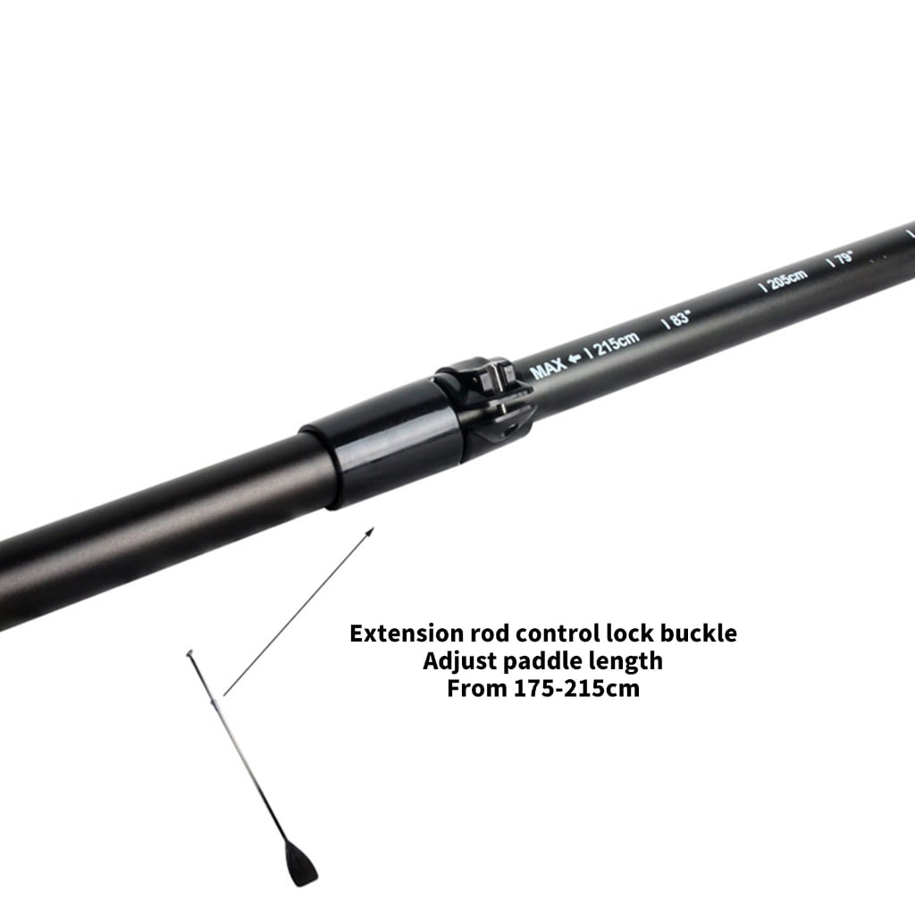 Miiottaa Telescopic Kayaks Paddle With Ergonomic Grip Detachable Extendable Paddle