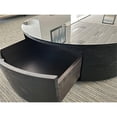 thumbnail image 4 of American Eagle Furniture Faux Marble & Wood Coffee Table in Black/White, 4 of 6