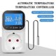 thumbnail image 5 of Digital Temperature Controller Socket Outlet Thermostat with Time Sensor Probe Heating Cooling Switc, 5 of 5