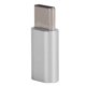 thumbnail image 4 of Adaptador tipo C Micro transferencia Aleación de aluminio Enchufe Mini cargador OTG para transmisión de datos (Plata), 4 of 8