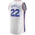 thumbnail image 3 of Men's Fanatics Matisse Thybulle White Philadelphia 76ers Fast Break Replica Jersey - Association Edition, 3 of 3