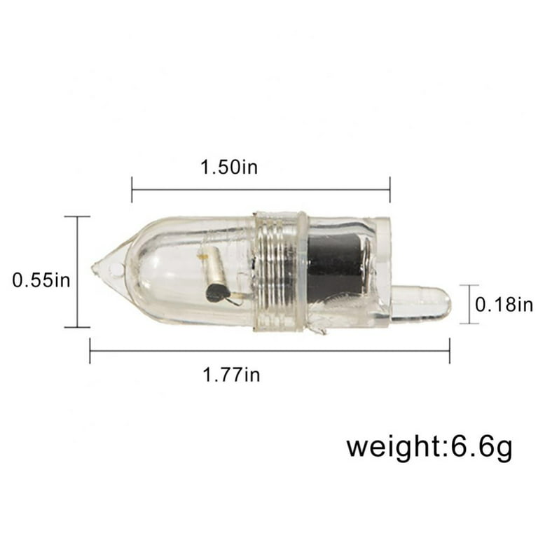 LED Night Fishing Rod Tip Light Smart Sensor Bite Alarm Lamp Fishing Gear