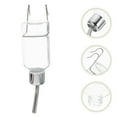 thumbnail image 1 of OFFIGAM Pet Water Feeder Dog Water Bottle Dispenser Transparent 1Set, 1 of 8