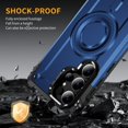 thumbnail image 6 of Dteck for Samsung Galaxy S25 Ultra Case, Fit for MagSafe with Camera Stand, Military Protection Heavy Duty Magnetic Phone Case for S25 Ultra 6.9 Inch,Blue, 6 of 7