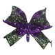 thumbnail image 4 of Top corto de mariposa con lentejuelas brillantes para mujer, traje de danza del vientre para club, camiseta sin mangas para baile Violeta Verde, 4 of 9