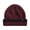 Red - medred, variant on Steve Madden Mens Ribbed Cuffed Beanie Hat, Red, One Size