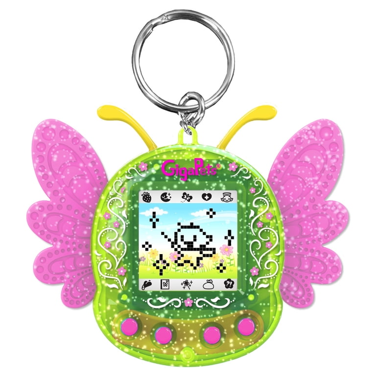その他 GigaPets Pixie Top Secret Toys Giga Pets AR Pixie Virtual Pet, Yellow