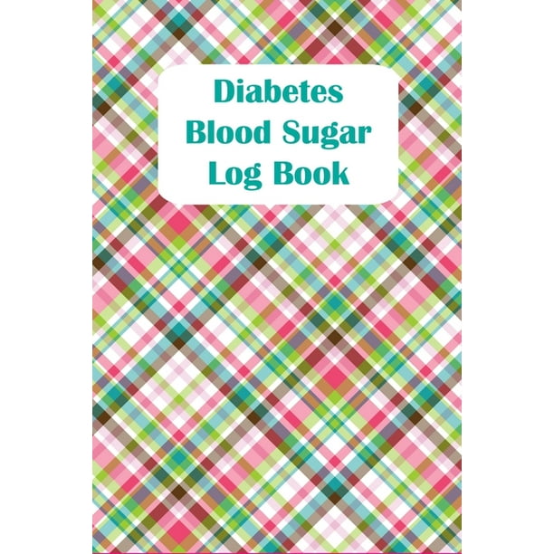 Diabetes Blood Sugar Log Book Diabetic Notebook 6"X9" Daily Log Book