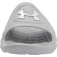 thumbnail image 2 of Under Armour Mens Locker Camo Slide Sandal 13 Mod Gray 100/Mod Gray, 2 of 13