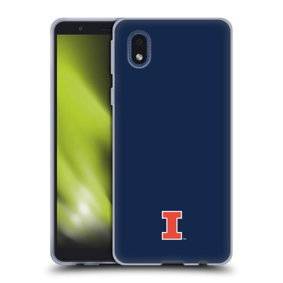 Head Case Designs Officially Licensed University Of Illinois U Of I University Of Illinois Fighting Illini Soft Gel Case Compatible with Samsung Galaxy A01 Core (2020)