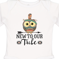 thumbnail image 4 of Inktastic Baby Boy Tribal New to Our Tribe Boys or Girls Long Sleeve Baby Bodysuit, 4 of 5