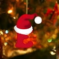 thumbnail image 5 of Adornos de Navidad de 26 Letras de Acrílico E, Adornos Colgantes de Árbol de Navidad Decorado, 5 of 5
