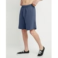 thumbnail image 2 of Hanes Sweat Shorts Men's Garment Dyed Midweight Elastic Waist Drawcord 8 inseam, 2 of 5