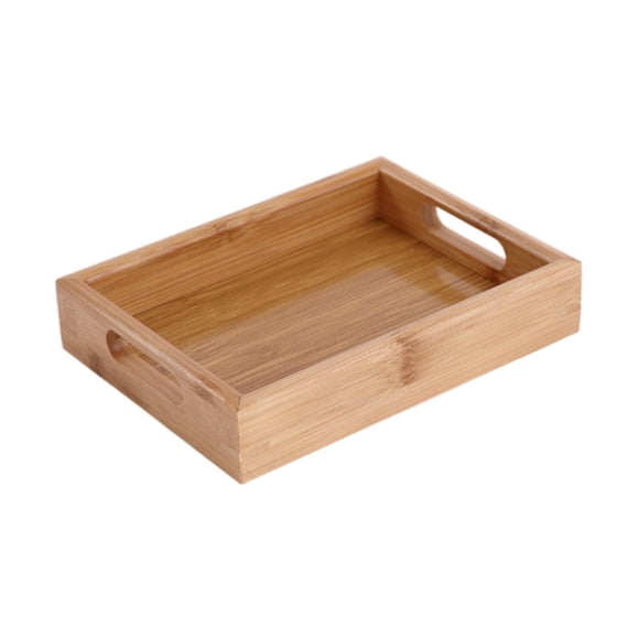 Bandeja de bambú para servir Strade Fareast Limited 20 cm x 15 cm x 4 cm