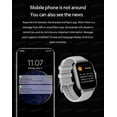 thumbnail image 4 of The Avoben smart fitness watch features a heart rate monitor, a 1.85-inch touchscreen, an activity tracker, a weather display, and a pedometer. It's a unisex smartwatch (Black)., 4 of 14