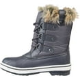 thumbnail image 3 of Women's Journee Collection North Waterproof Duck Boot Grey Manmade 7.5 M, 3 of 4