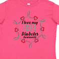 thumbnail image 4 of Inktastic I Love My Sister Diabetes Awareness Boys or Girls Toddler T-Shirt, 4 of 5